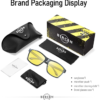 Bircen HD Night Vision Driving Anti-Glare Glasses - Image 5